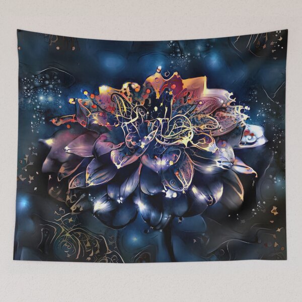 Item preview, Glowing Dark Dahlia designed and sold by PlacidHinds.