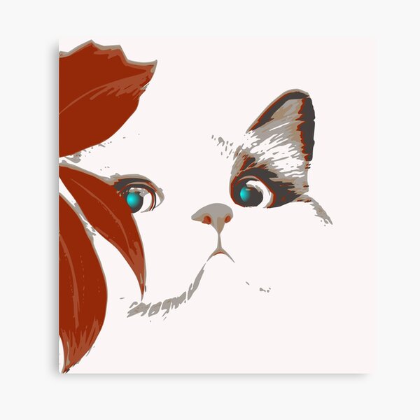 Cat Reaction Canvas Prints for Sale