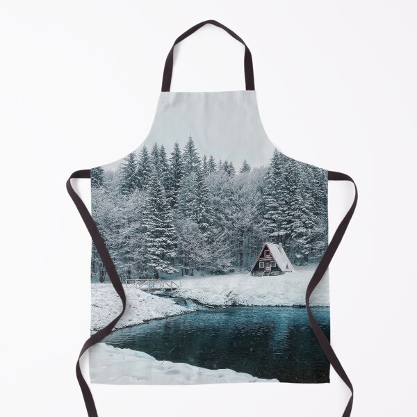 Item preview, Nature, cold, winter, Antarctica,december, snowy,pine trees, North Pole, Christmas designed and sold by RashidaHanaart.
