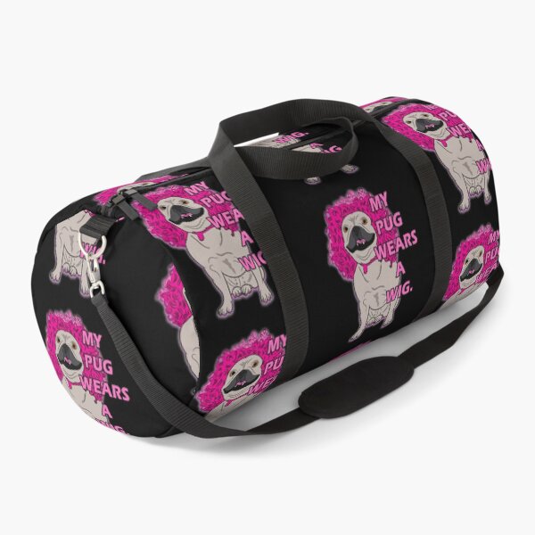 Item preview, funny my dog wears a wig saying/quote artistic dog face design designed and sold by SamRVstore.