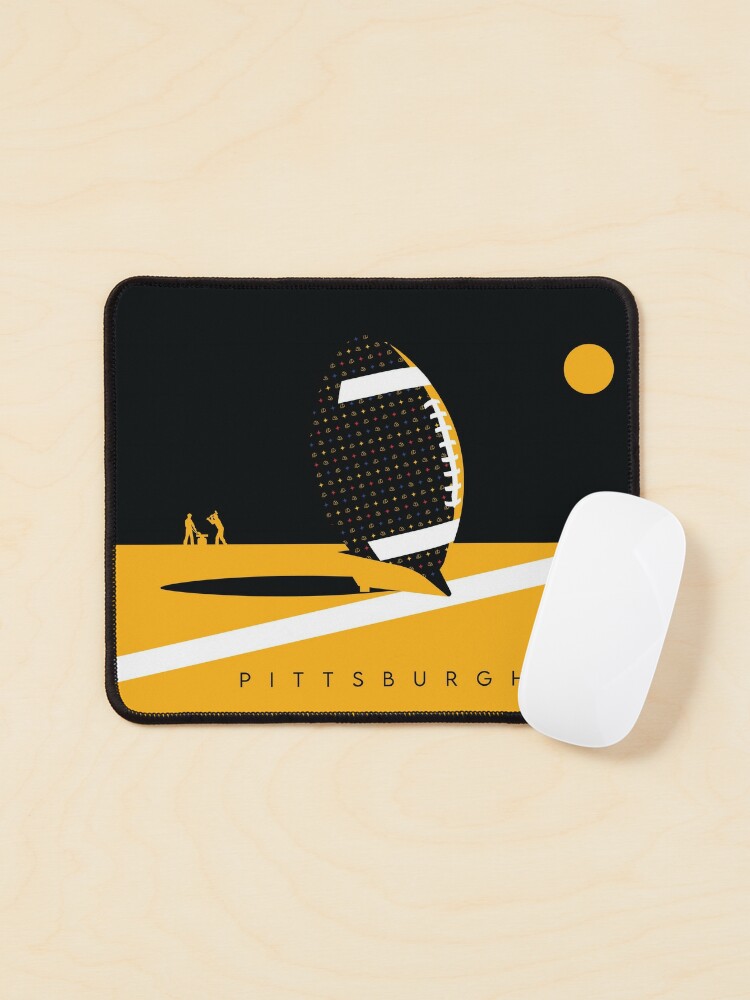 Pittsburgh Mouse Pad For Computer; Gaming; Gifts Men; Desk