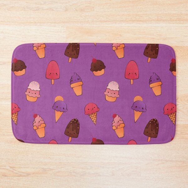 Item preview, Ice cream pattern design large size purple designed and sold by Bianca Brownish.