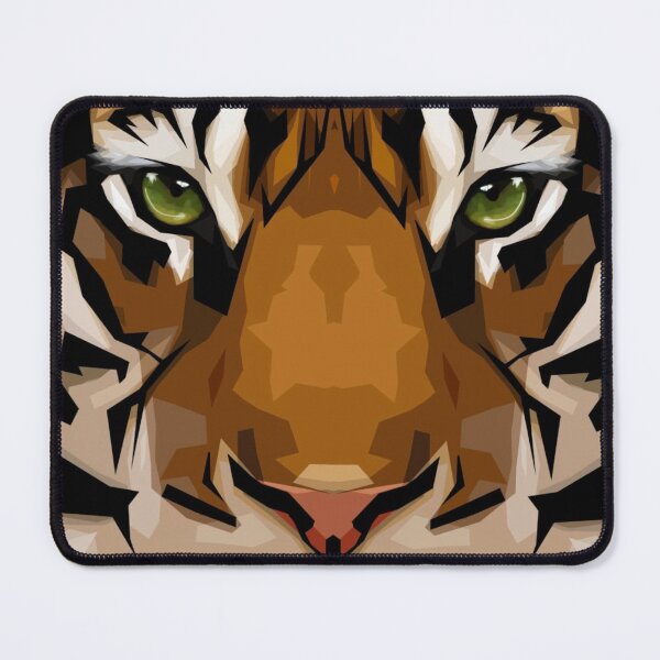 Item preview, Fierce tiger, bold, fearless,powerful, cat, wild cat,lion,abstract,graphic  designed and sold by RashidaHanaart.