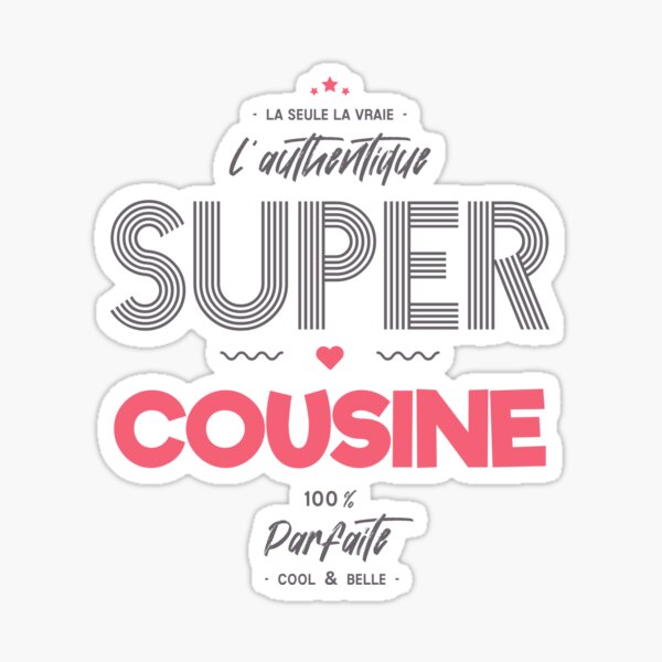 Item preview, The authentic super cousin designed and sold by lepetitcalamar.