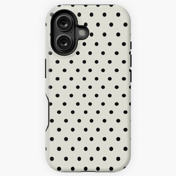 Item preview, Black and Ivory Elegant Polka Dots designed and sold by artbachelor.