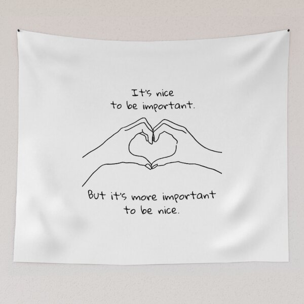 Item preview, Be kind Heart Be nice Love Gesture Cool Saying designed and sold by CreatDifference.