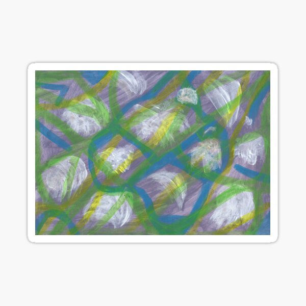 Angelic clouds Sticker