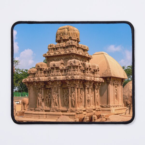 Item preview, Mahabalipuram, India - Pallava 7th Century Arjuna Ratha, Single Granite Rock designed and sold by Mano Chandra Dhas.