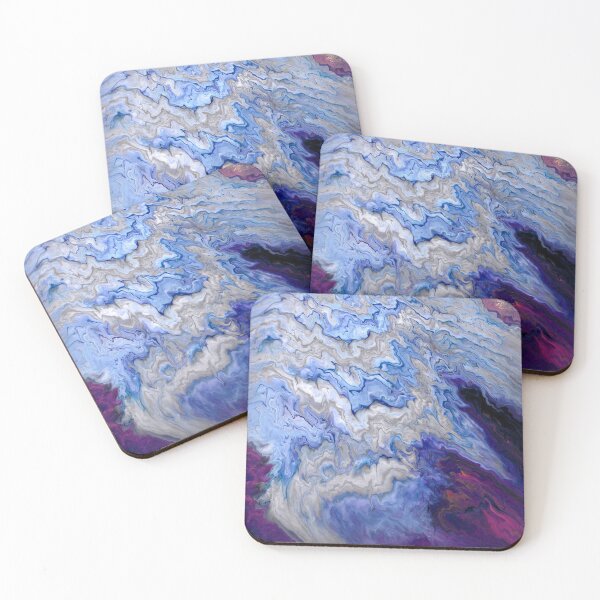 Artikelvorschau, Storm Shower - Acrylic Pour entworfen und verkauft von HandmadeHill.