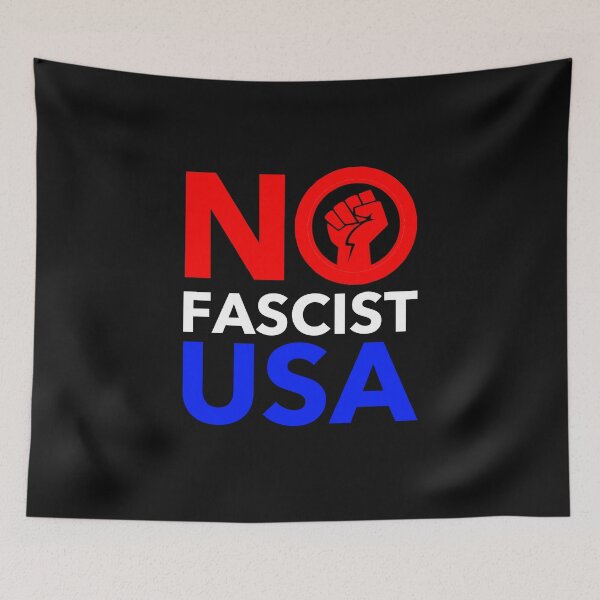 Item preview, NO FASCIST USA! designed and sold by Thelittlelord.