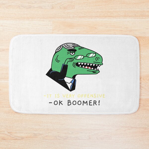 Item preview, Ok Boomer - Funny Dinosaur Design designed and sold by TheHillSpruce.