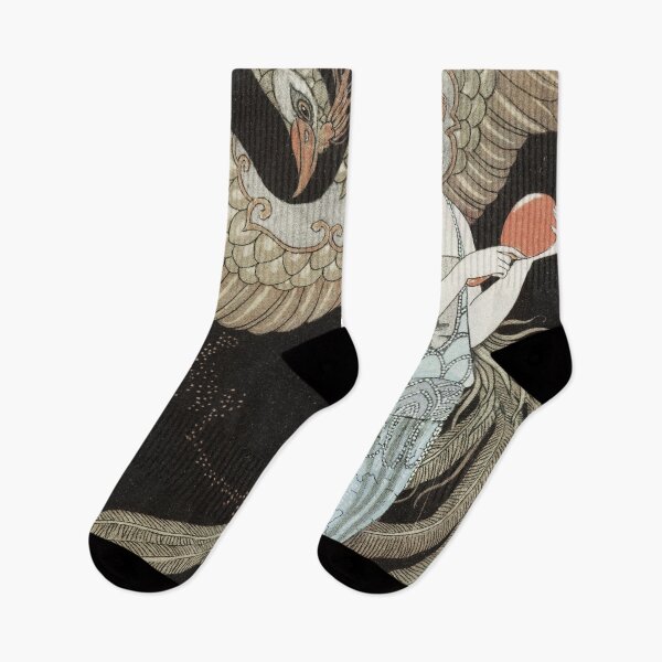 Item preview, A phoenix rises from the ashes - 1920 fashion print designed and sold by ZinZoe.