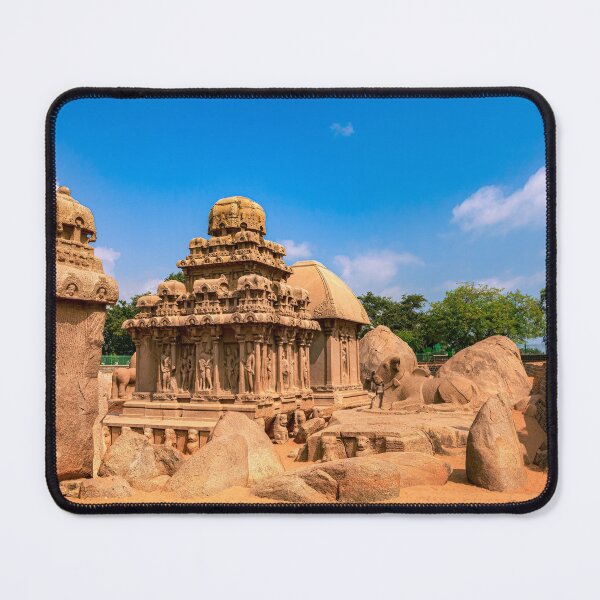 Item preview, Mahabalipuram, India - Pallava 7th Century Arjuna Ratha, Single Granite Rock designed and sold by Mano Chandra Dhas.