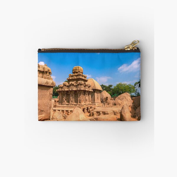 Item preview, Mahabalipuram, India - Pallava 7th Century Arjuna Ratha, Single Granite Rock designed and sold by Mano Chandra Dhas.