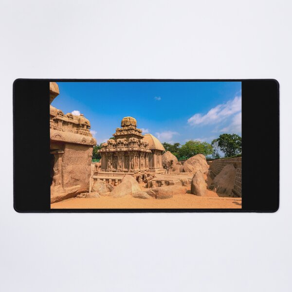 Item preview, Mahabalipuram, India - Pallava 7th Century Arjuna Ratha, Single Granite Rock designed and sold by Mano Chandra Dhas.