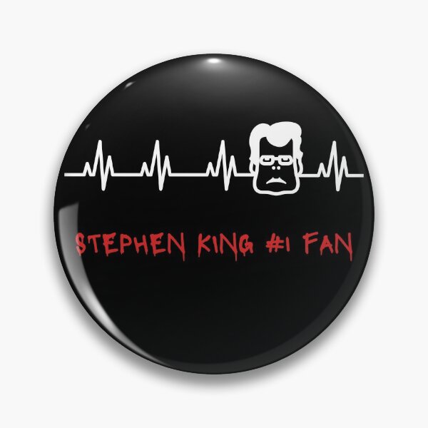 Item preview, Fanático de Stephen King Heartbeat #1 designed and sold by NewHumansDesign.