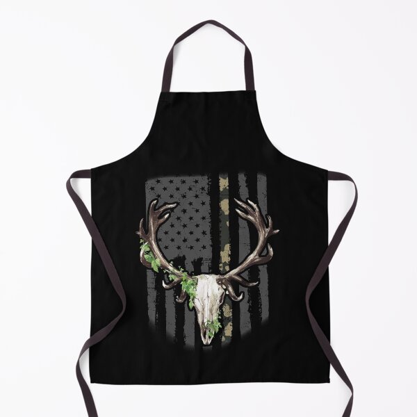 Item preview, Deer Hunting Skull American Camo USA Flag Buck designed and sold by Dressed For Duty.