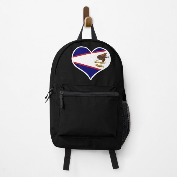 Item preview, American Samoa Flag Heart designed and sold by PKHalford.
