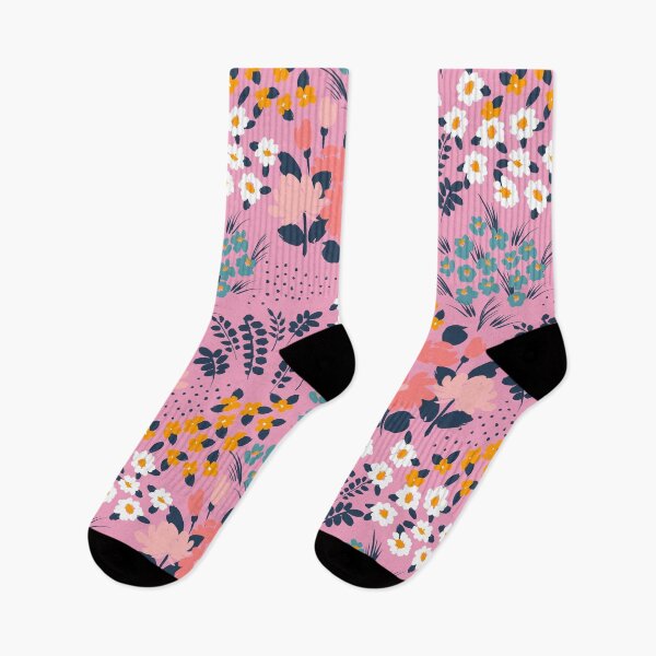 Item preview, Lovely spring flower pattern cottagecore aesthetic designed and sold by PG Illustration.