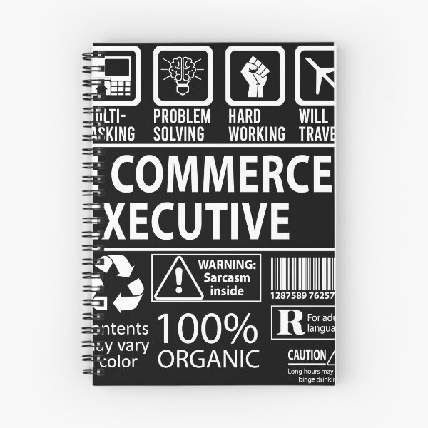 Aperçu de l'œuvre T-shirt exécutif de commerce électronique - T-shirt d'article de cadeau d'emploi certifié multitâche créée et vendue par andahanson.