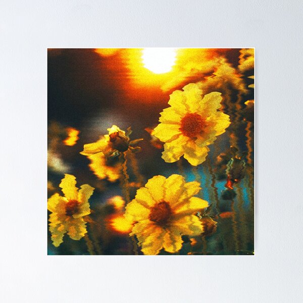 Item preview, Yellow Trippy Petaled Flowers designed and sold by Danig7777.