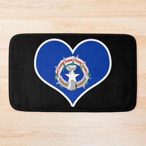 Item preview, Northern Mariana Islands Flag Heart designed and sold by PKHalford.