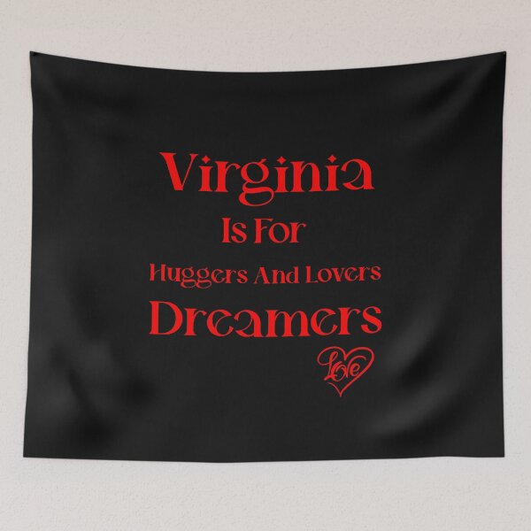 Item preview, Virginia is for Huggers, Lovers, and Dreamers,Virginia Beach lovers designed and sold by johnrk.