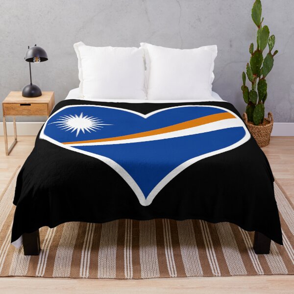 Item preview, Marshall Islands Flag Heart designed and sold by PKHalford.