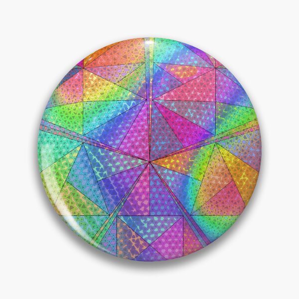 Item preview, Prismatic Colorful Shapes And Patterns designed and sold by mrthink.