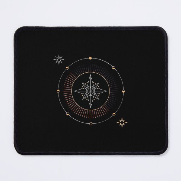 Item preview, Symbols Esoteric Geometry Astrological cardinal points moon and stars designed and sold by OldiesGoldies.