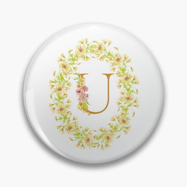 Artikelvorschau, Buchstabe U - dekoratives Monogramm entworfen und verkauft von Lolly's Lane Shoppe.