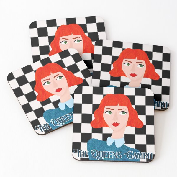 Item preview, Beth Harmon - The Queens Gambit Illustration designed and sold by Illustratebynat.