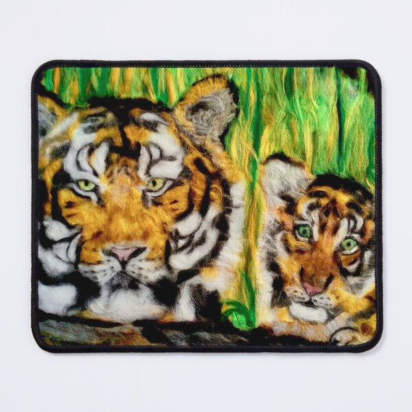 Item preview, duo tigers in the jungle designed and sold by FLEURDELAINE04.