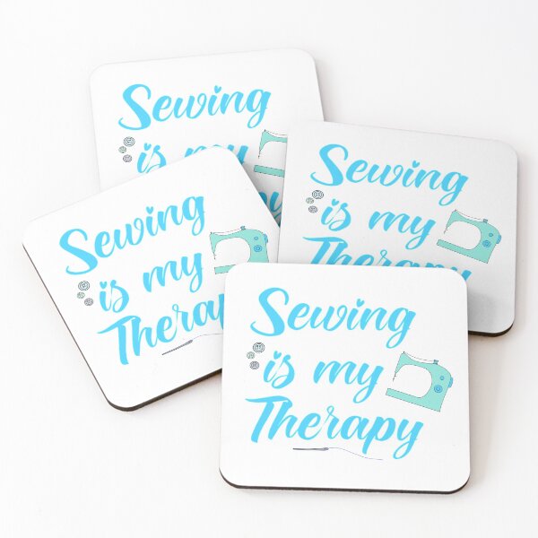 Item preview, Sewing is my therapy designed and sold by KaisPrints.