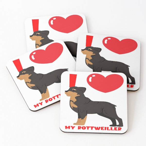 Item preview, I Love My Rottweiller - Rottweiler Metzgerhund designed and sold by davidmurtagh.