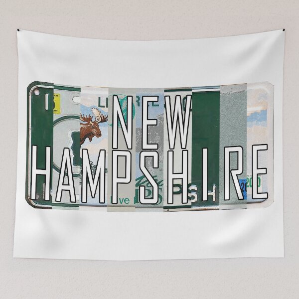 Item preview, New Hampshire License Plates designed and sold by stermitkermit.