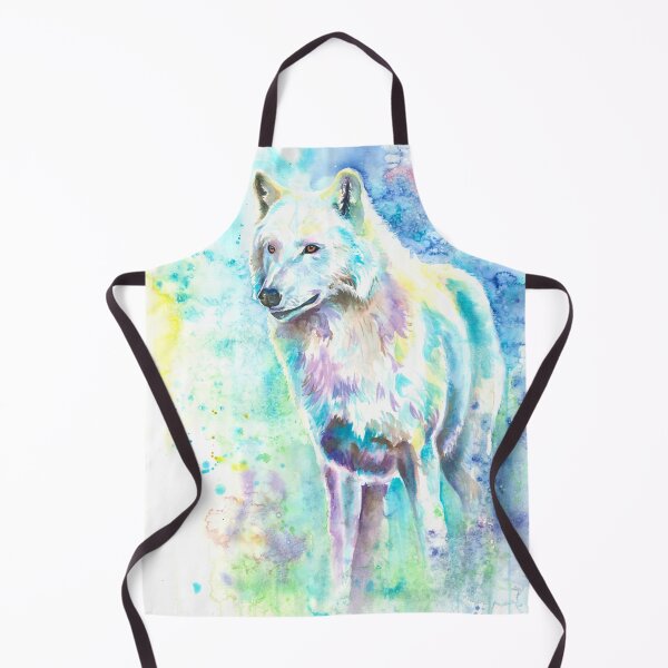 Item preview, Wolf Watercolour Painting designed and sold by CariJohnstonArt.
