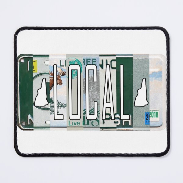 Item preview, New Hampshire Local License Plates designed and sold by stermitkermit.