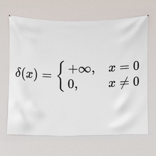 Item preview, Dirac delta function, math and physics basics designed and sold by NoetherSym.