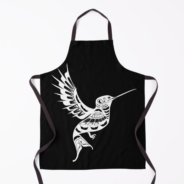 Item preview, White Hummingbird native formline design designed and sold by cascadiadesigns.