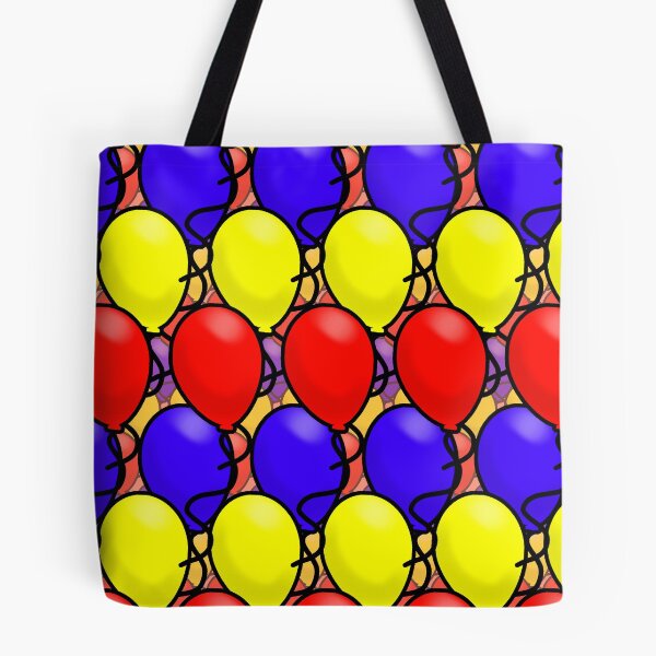 Aperçu de l'œuvre Ballons d'anniversaire de dessin animé pour enfants (couleurs de l'arc-en-ciel) créée et vendue par Caryn Pinkston.