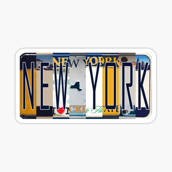 Item preview, New York License Plates designed and sold by stermitkermit.
