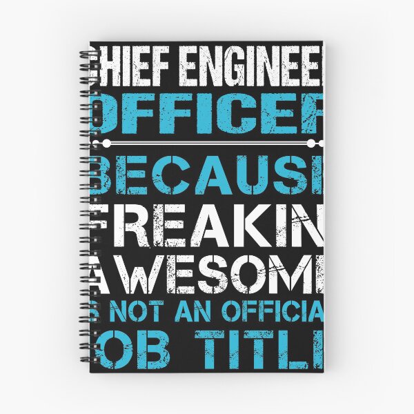 Item preview, Chief Engineer Officer T Shirt - Freaking Awesome Job Gift Item Tee designed and sold by oetate4774.