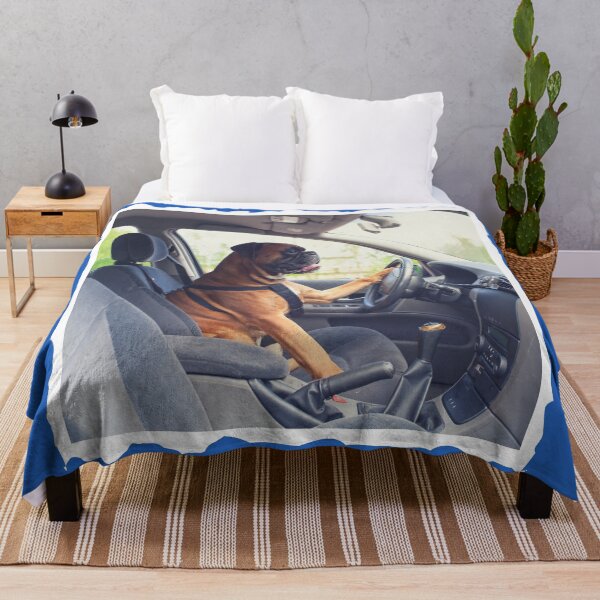 Item preview, Cute Dog Driving a Car designed and sold by SYNTASTIC.