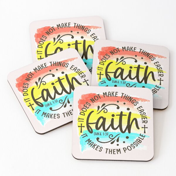 Item preview, Faith it does not make things easier it makes them possible designed and sold by TheRightHonMP.