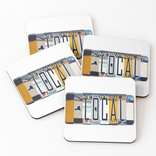 Item preview, New York Local License Plates designed and sold by stermitkermit.