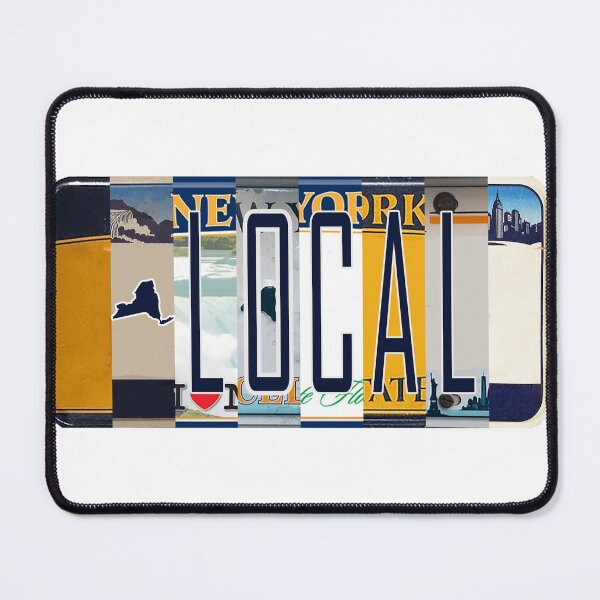 Item preview, New York Local License Plates designed and sold by stermitkermit.