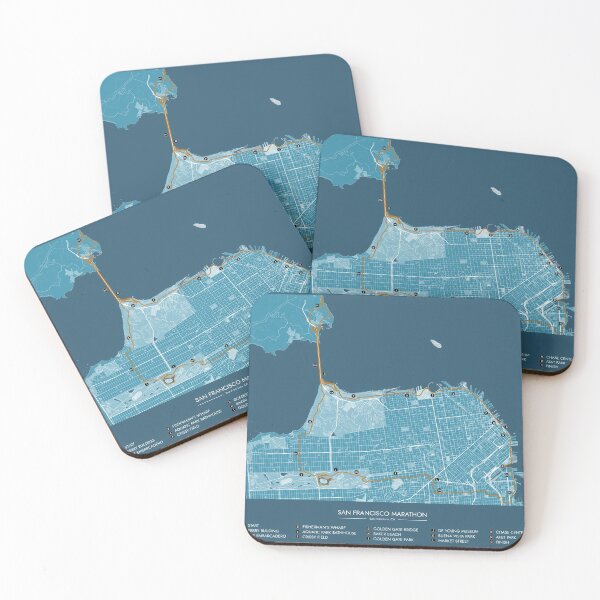 Item preview, San Francisco Marathon (Kilometer Markers) designed and sold by BGALAXY.