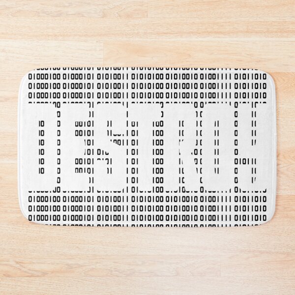 Item preview, DESTROY - BINARY CODE.  ASCII. BLACK. designed and sold by 5hertz.