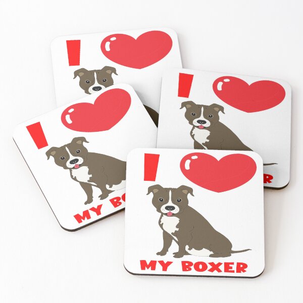 Item preview, I Love My Boxer designed and sold by davidmurtagh.